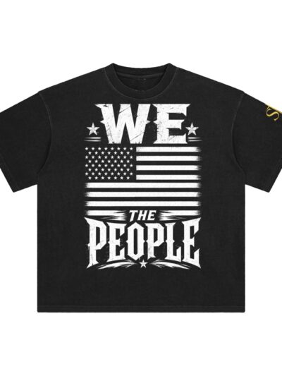We The People - Enzyme Washed T-Shirt