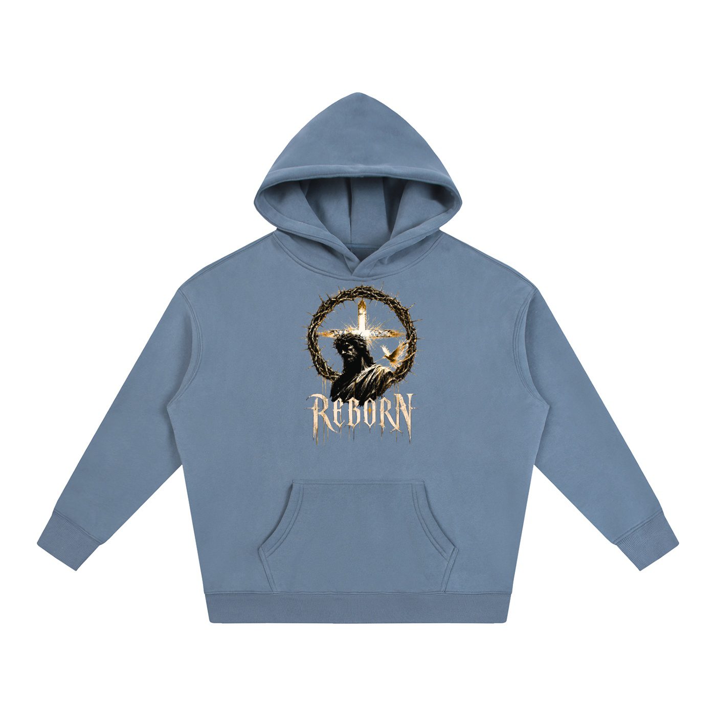 Classic Reborn Oversize Fleeced Hoodie - Image 13