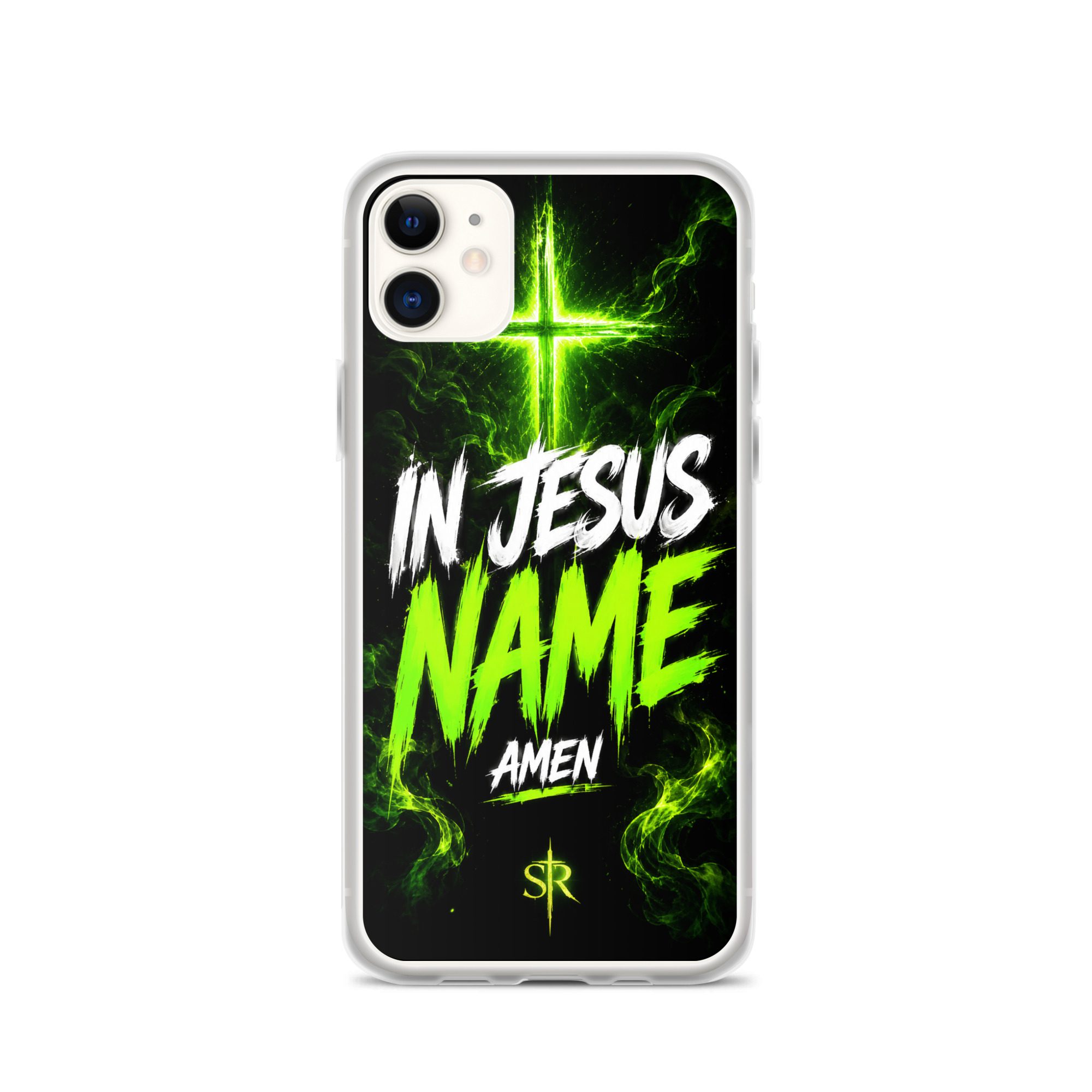 In Jesus Name Clear Case for iPhone® - Image 7