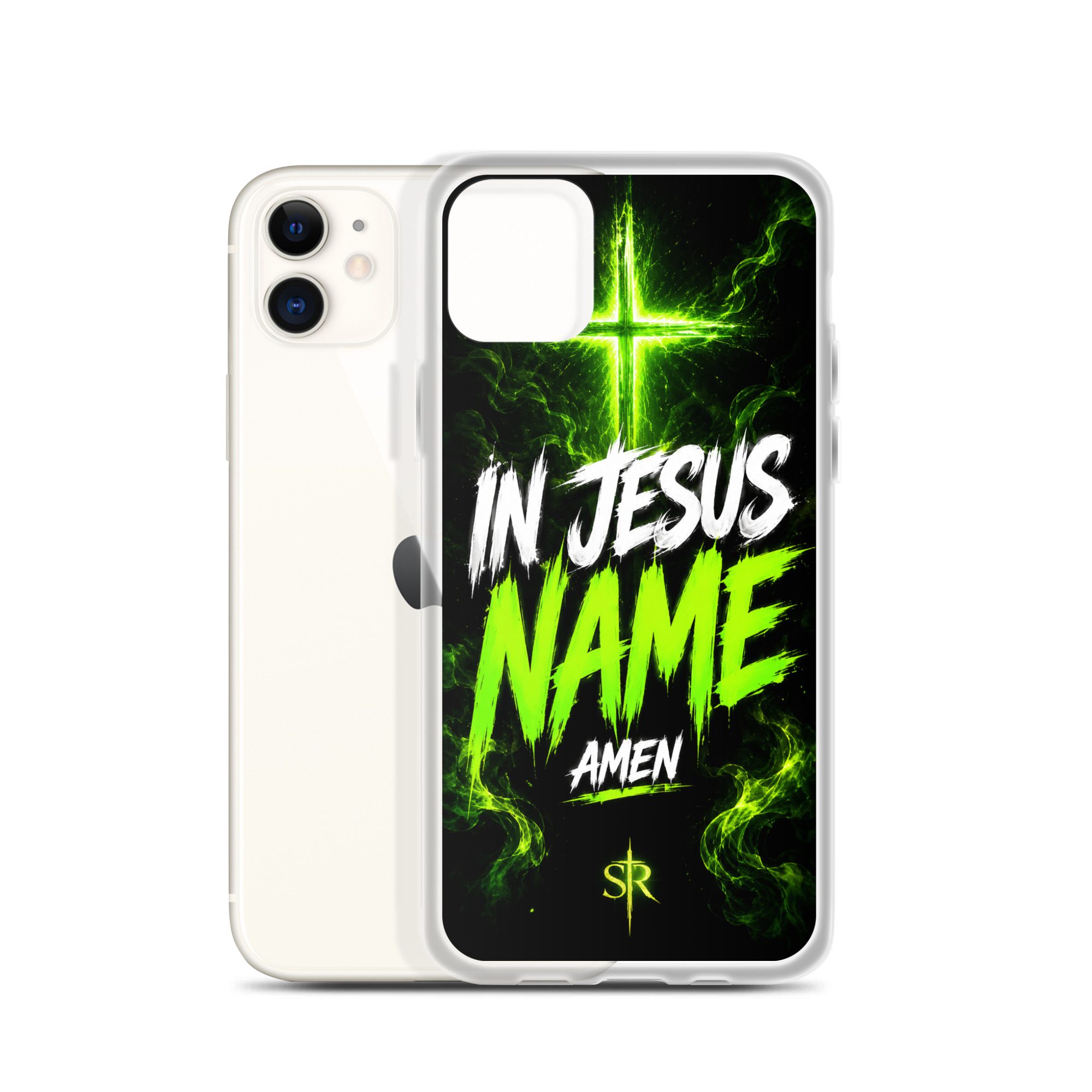 In Jesus Name Clear Case for iPhone® - Image 6