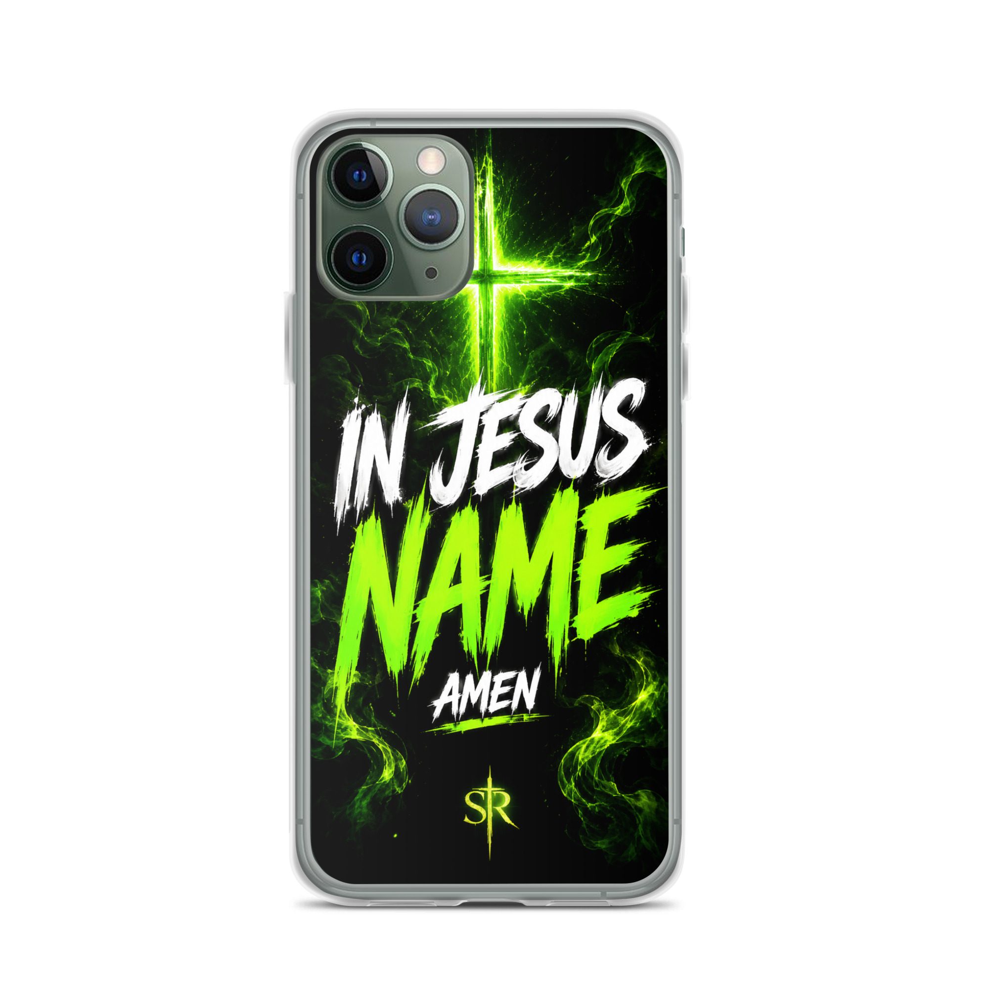 In Jesus Name Clear Case for iPhone® - Image 5