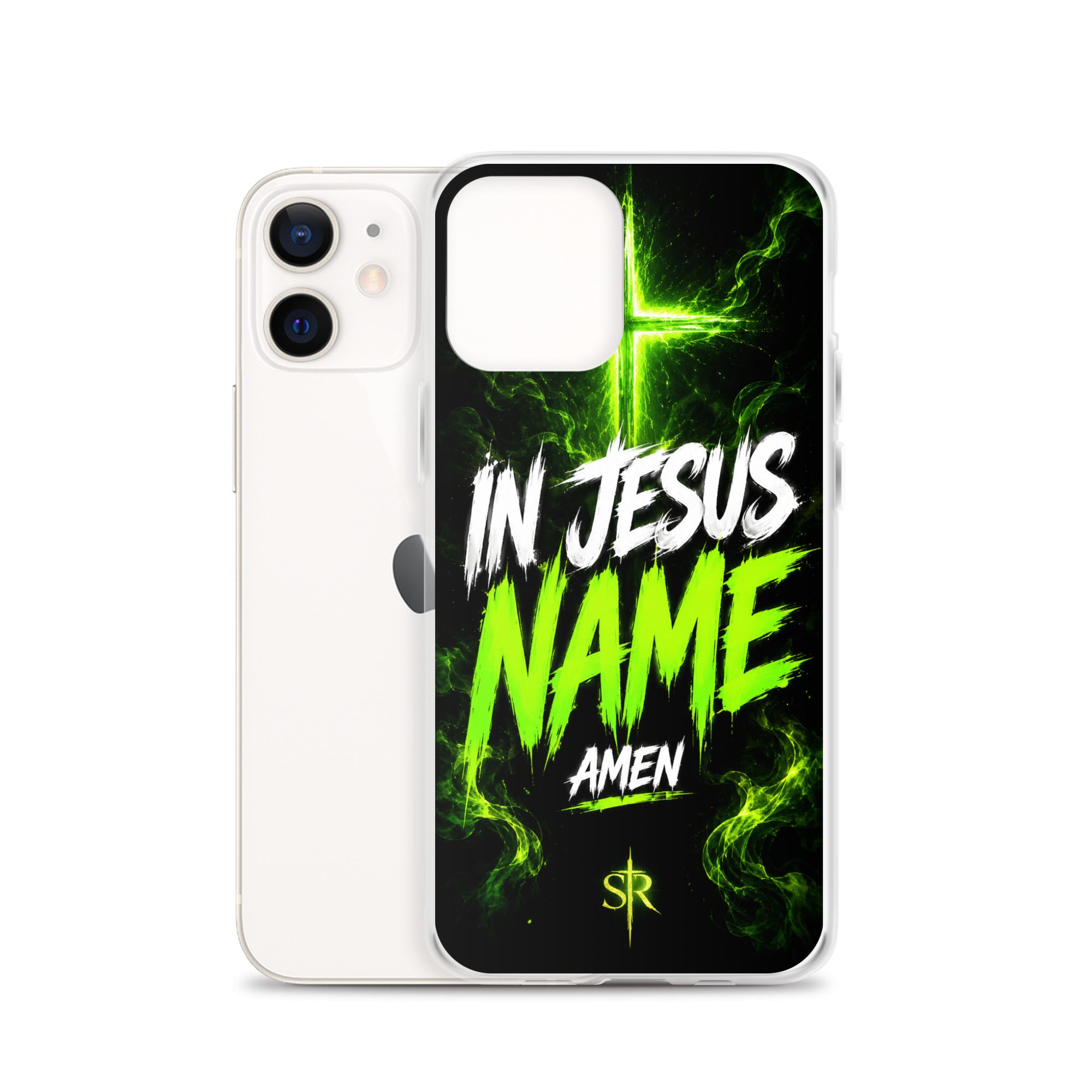 In Jesus Name Clear Case for iPhone® - Image 15