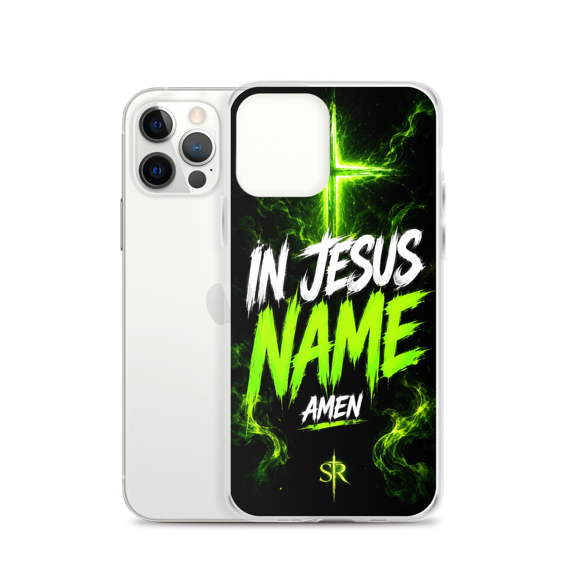 In Jesus Name Clear Case for iPhone® - Image 13