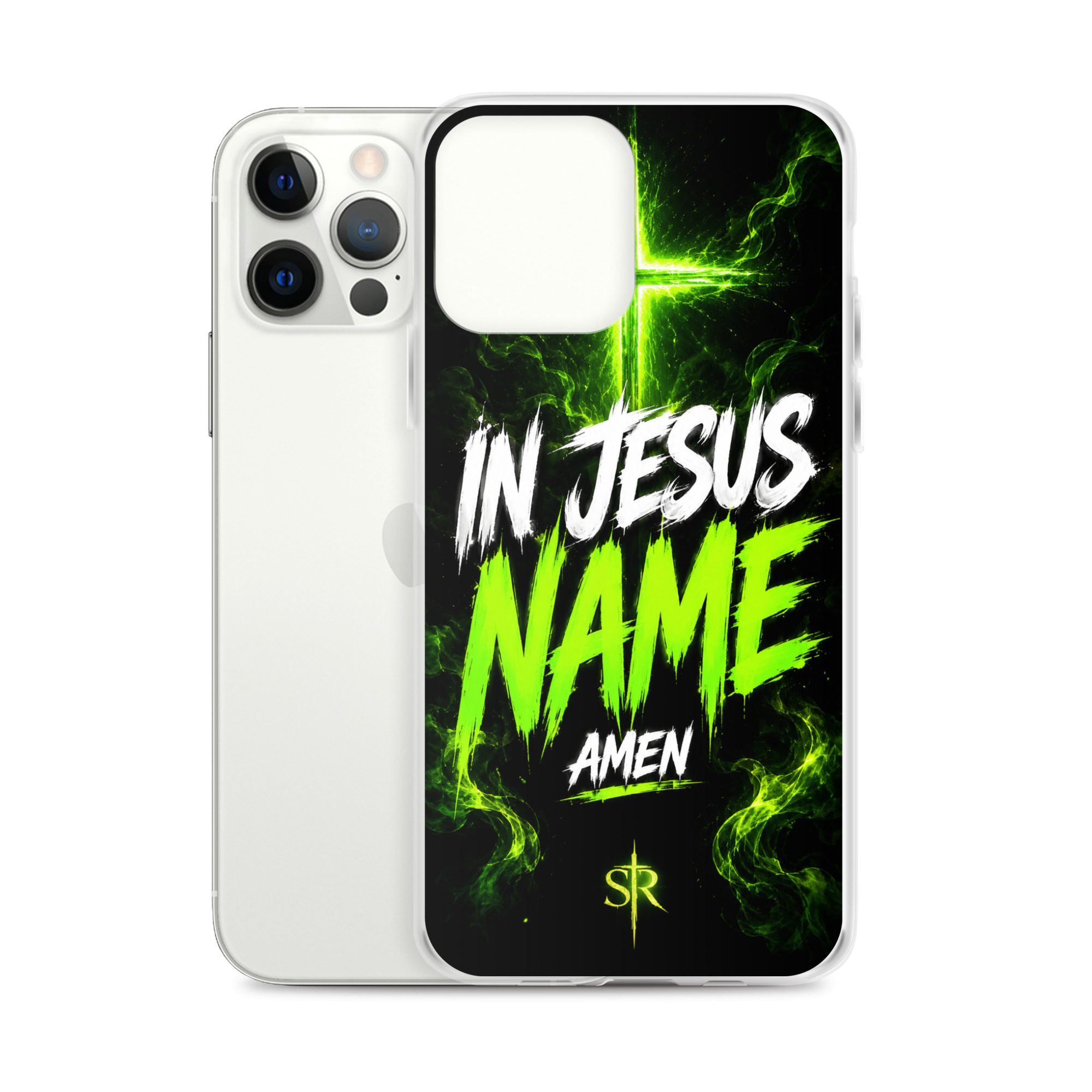In Jesus Name Clear Case for iPhone® - Image 11