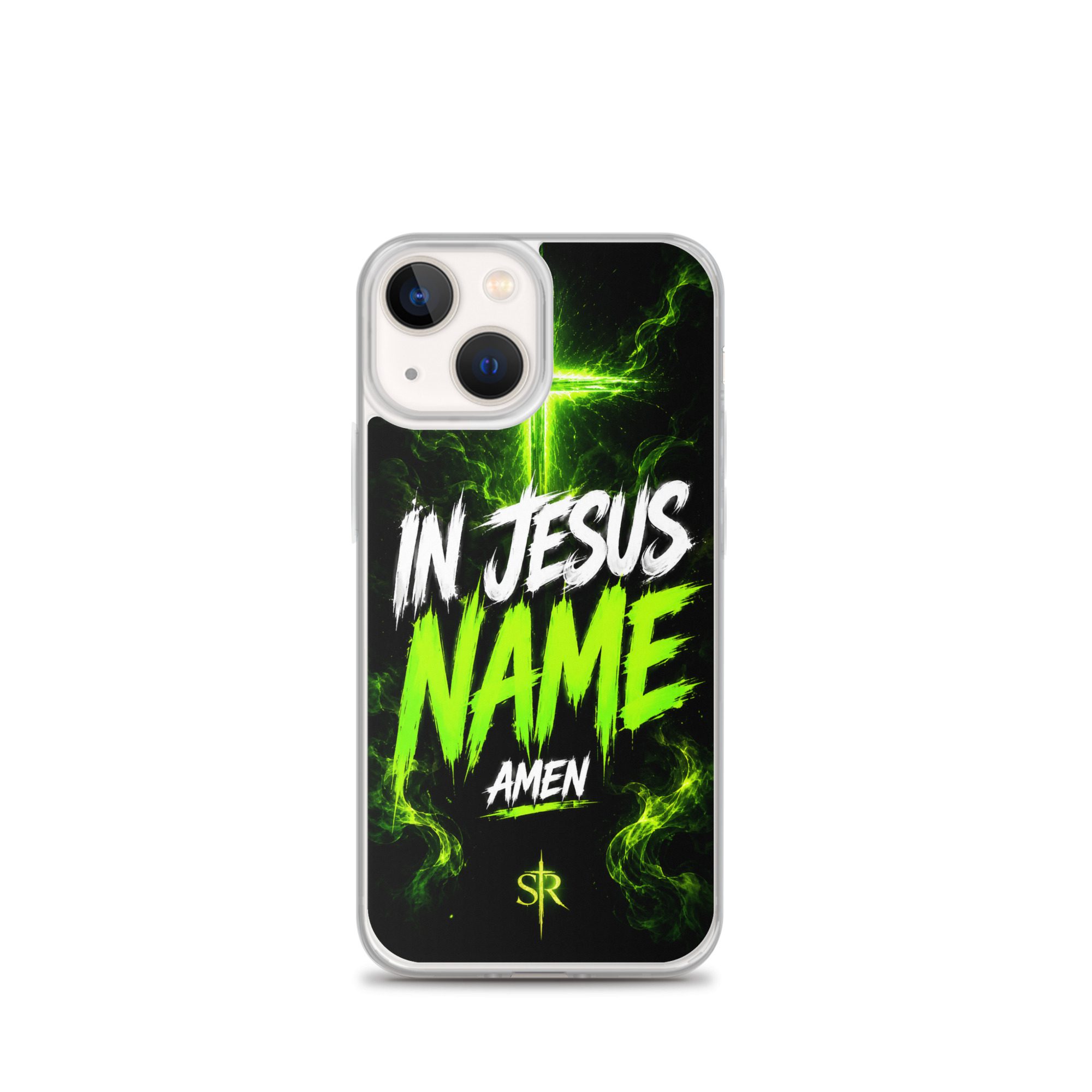 In Jesus Name Clear Case for iPhone® - Image 16