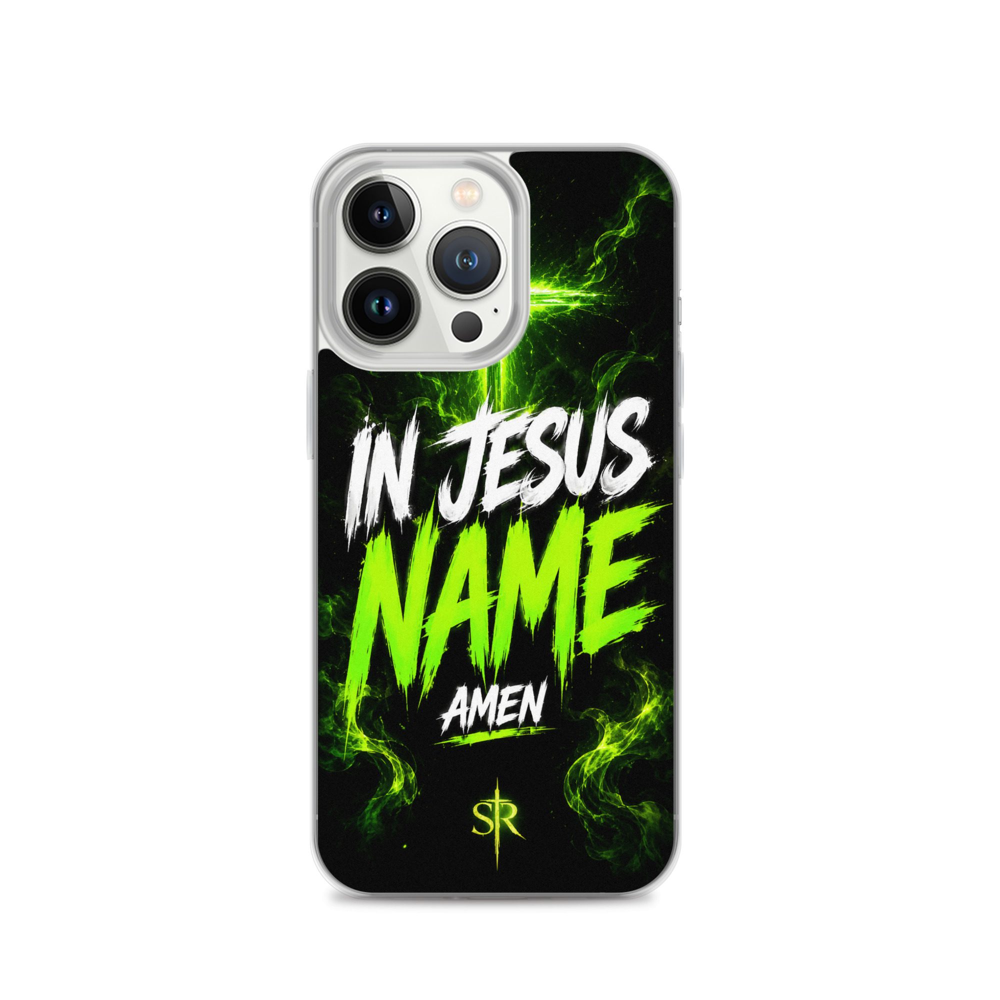 In Jesus Name Clear Case for iPhone® - Image 20