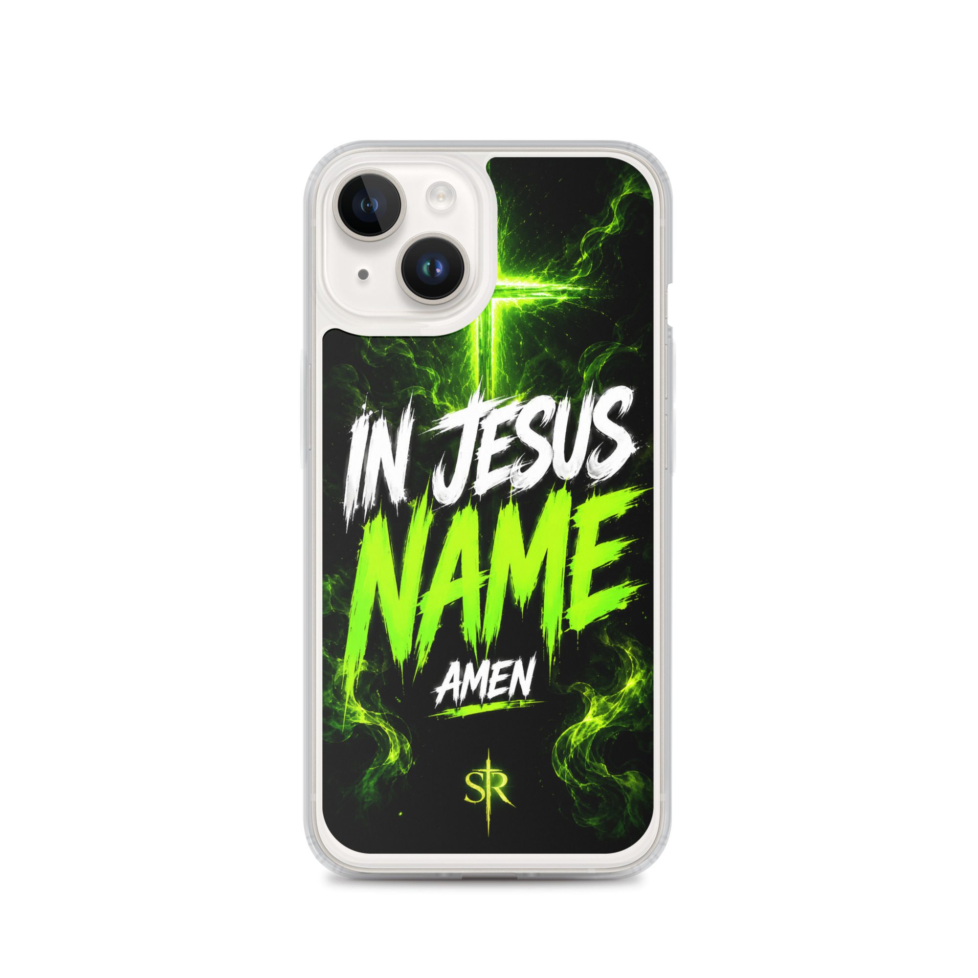 In Jesus Name Clear Case for iPhone® - Image 30