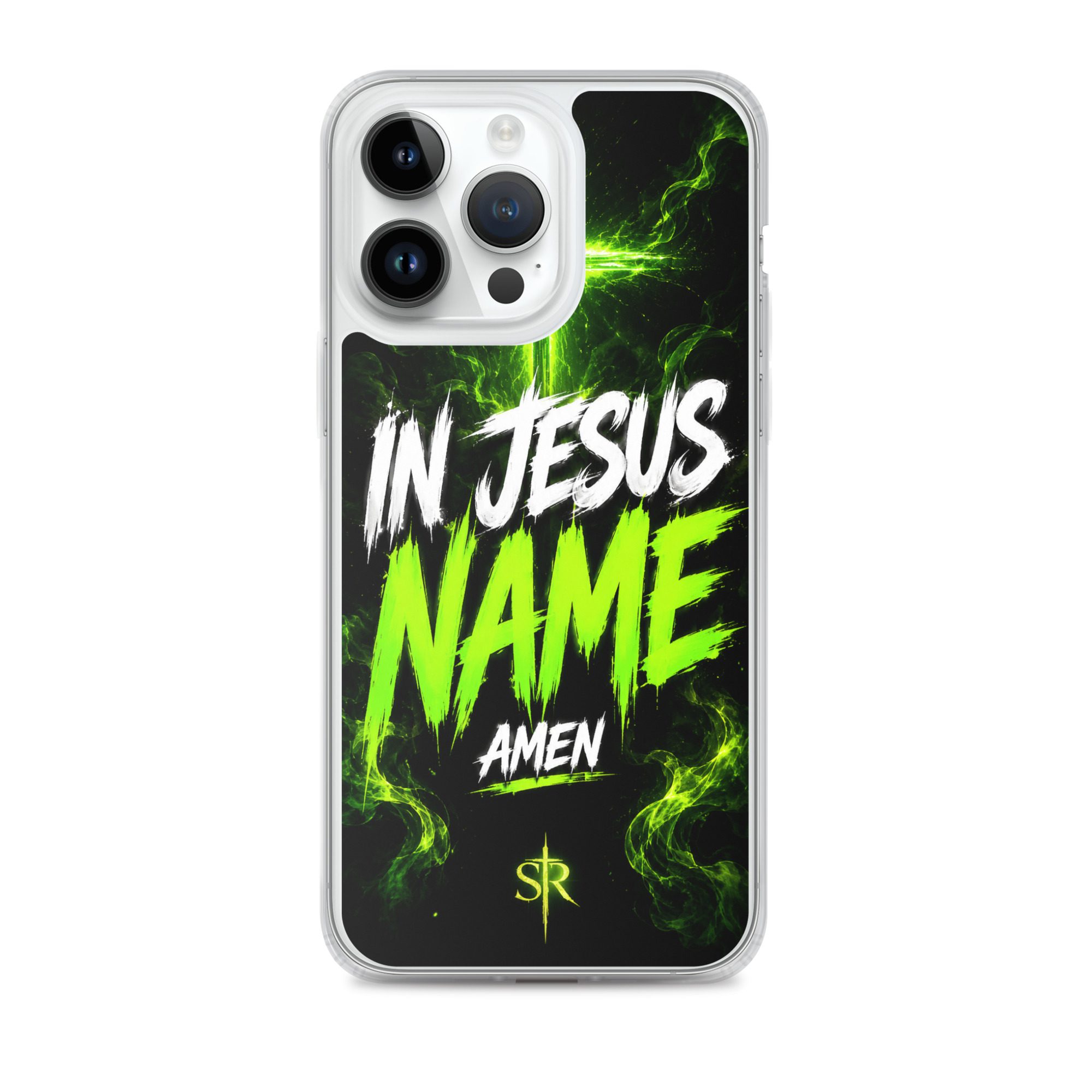In Jesus Name Clear Case for iPhone® - Image 26
