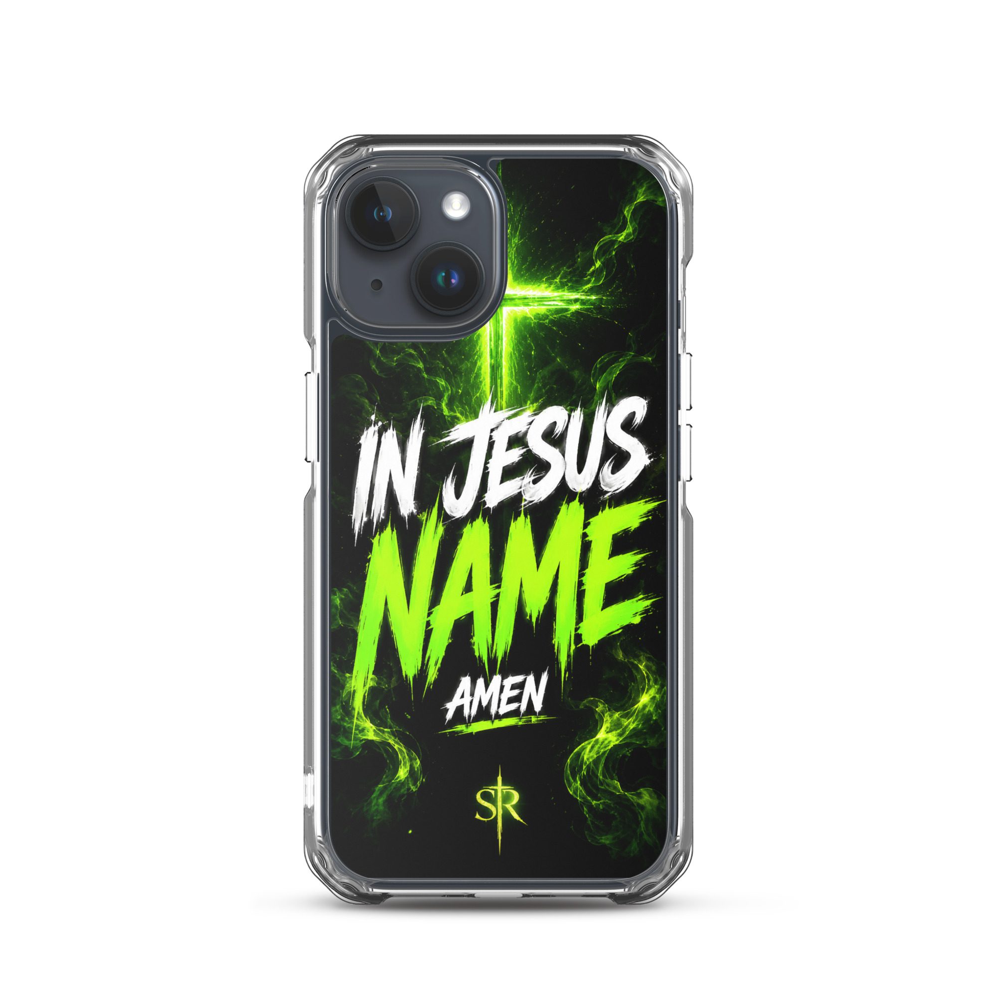 In Jesus Name Clear Case for iPhone® - Image 38