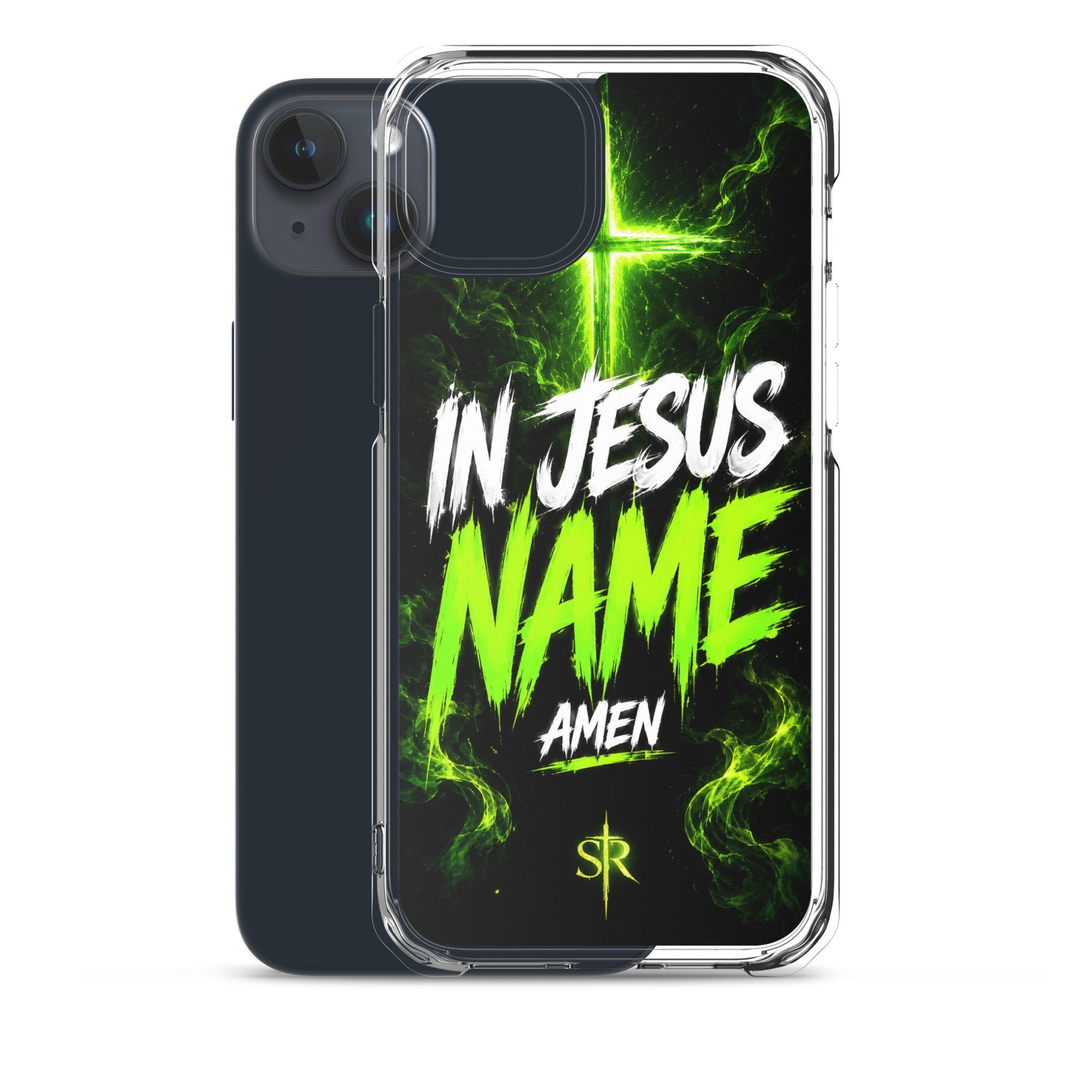 In Jesus Name Clear Case for iPhone® - Image 33