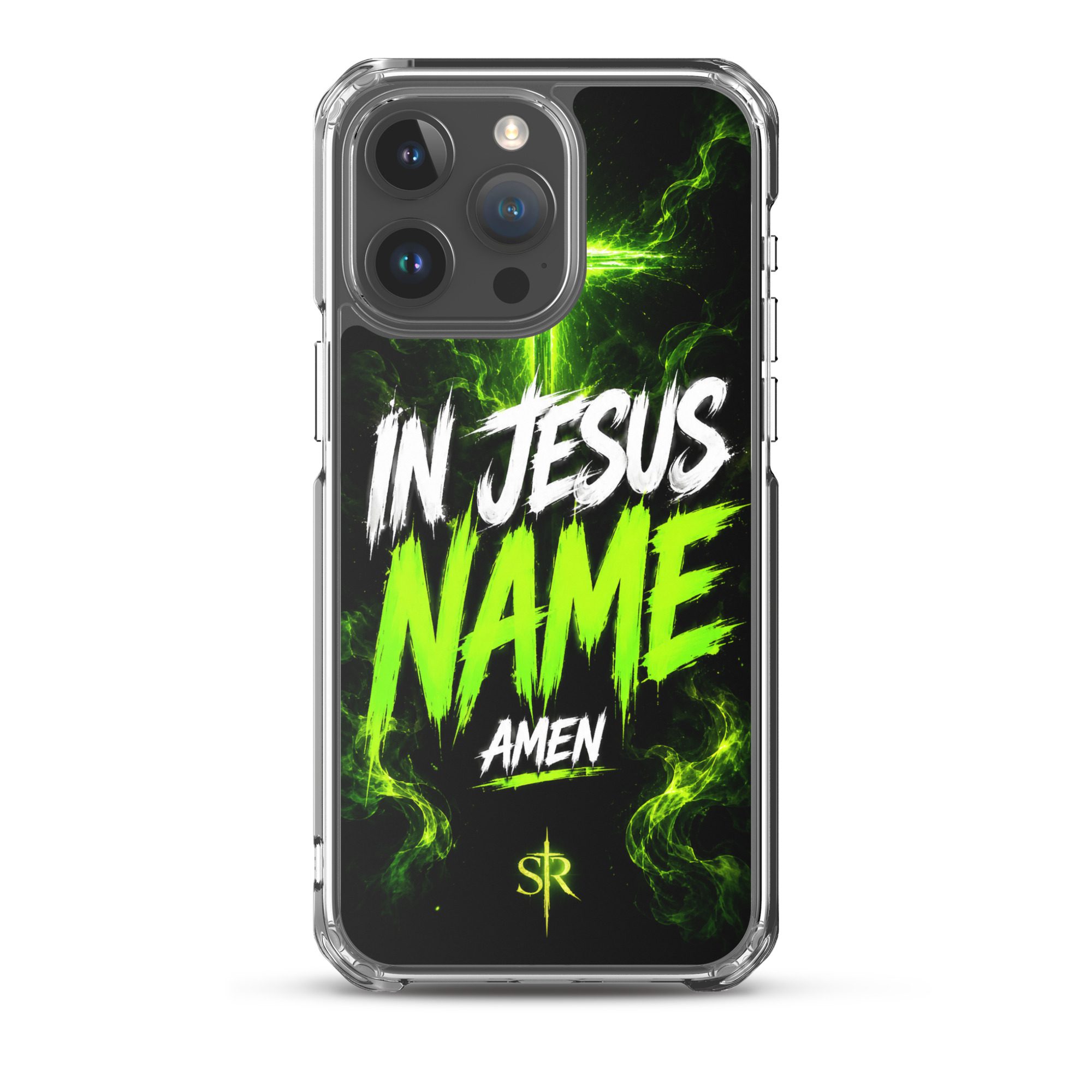 In Jesus Name Clear Case for iPhone® - Image 34