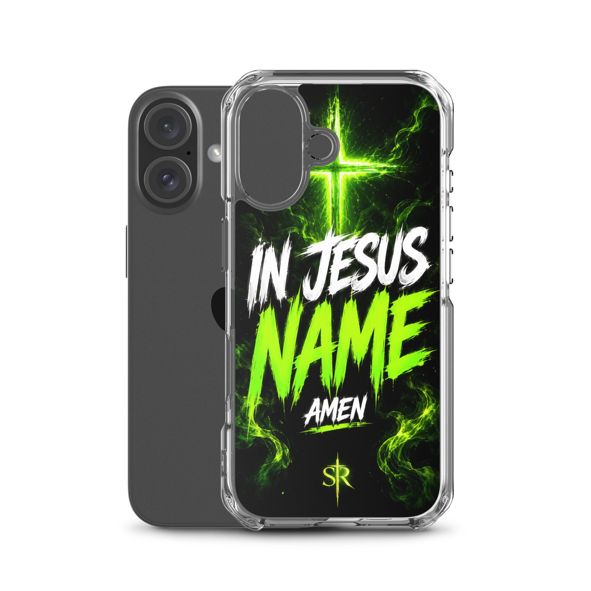 In Jesus Name Clear Case for iPhone® - Image 47