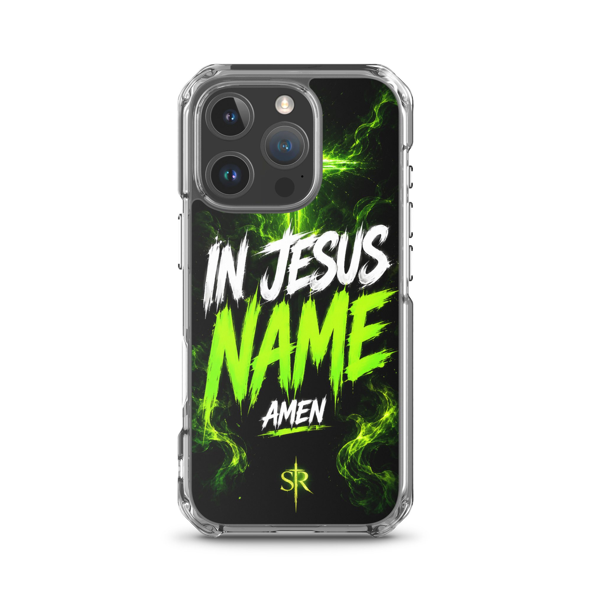 In Jesus Name Clear Case for iPhone® - Image 44
