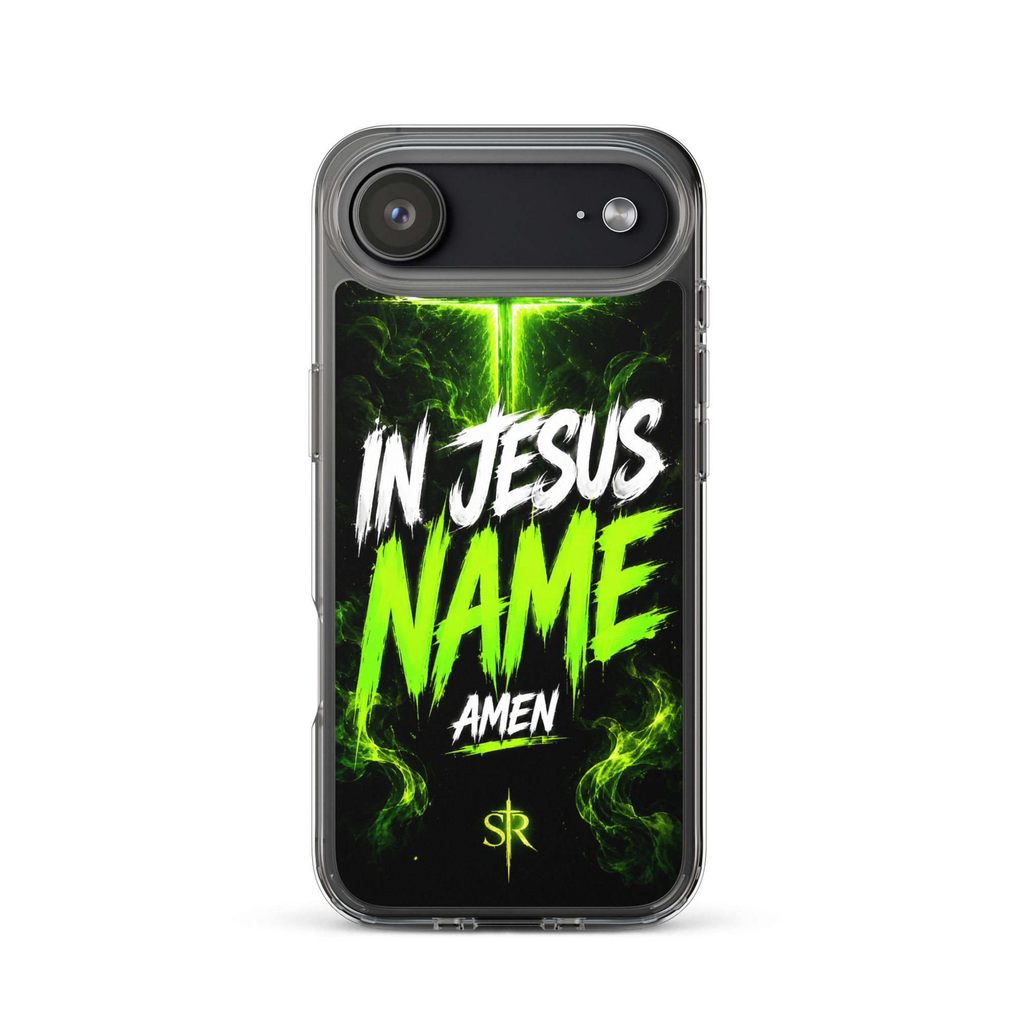 In Jesus Name Clear Case for iPhone® - Image 48