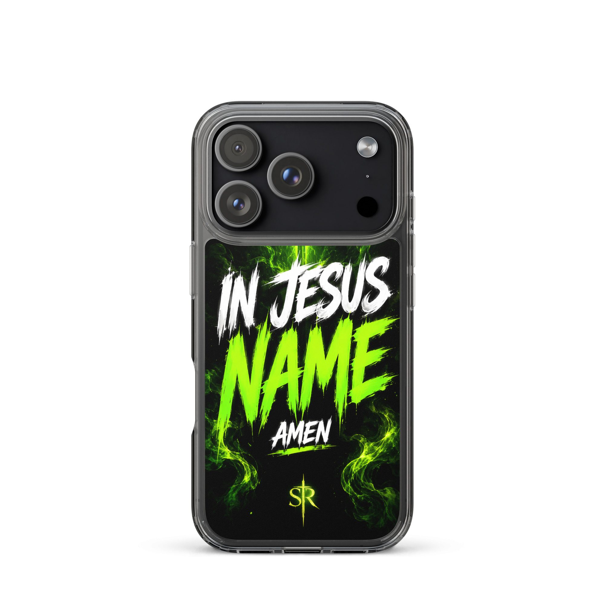 In Jesus Name Clear Case for iPhone® - Image 50