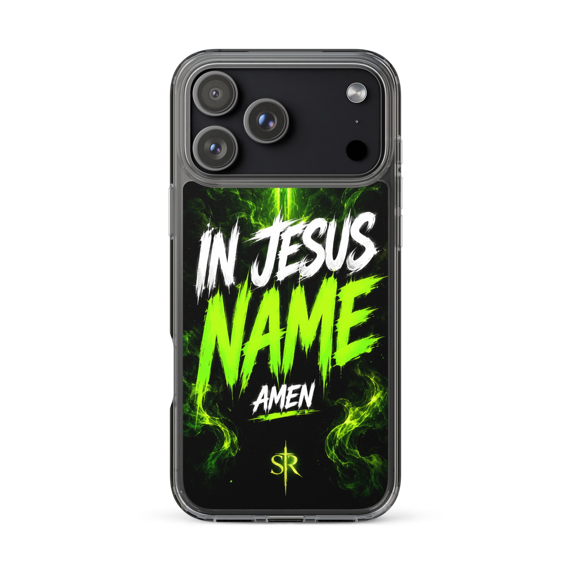In Jesus Name Clear Case for iPhone® - Image 49