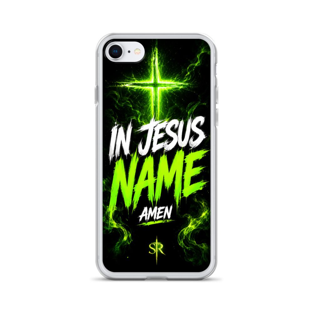 In Jesus Name Clear Case for iPhone® - Image 52