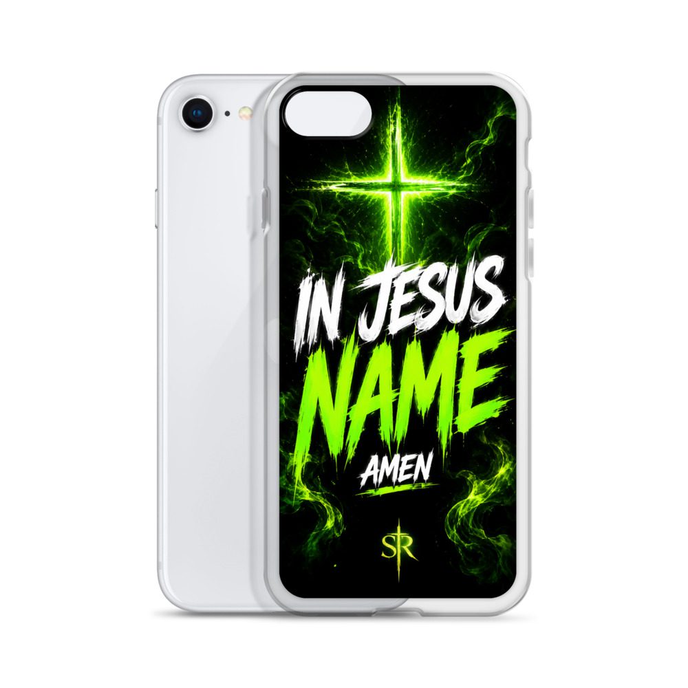 In Jesus Name Clear Case for iPhone® - Image 55