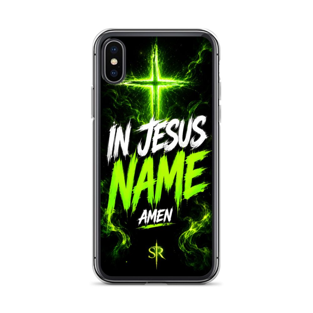 In Jesus Name Clear Case for iPhone® - Image 56