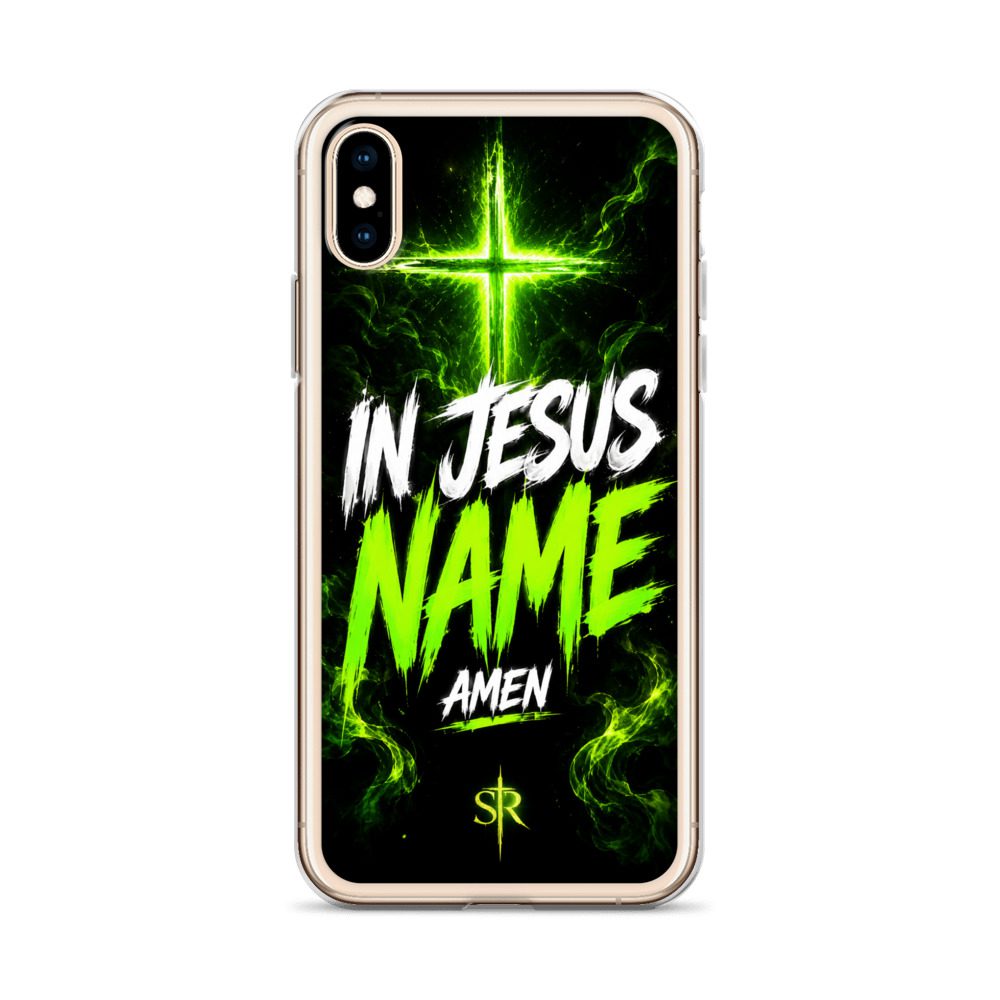 In Jesus Name Clear Case for iPhone® - Image 58
