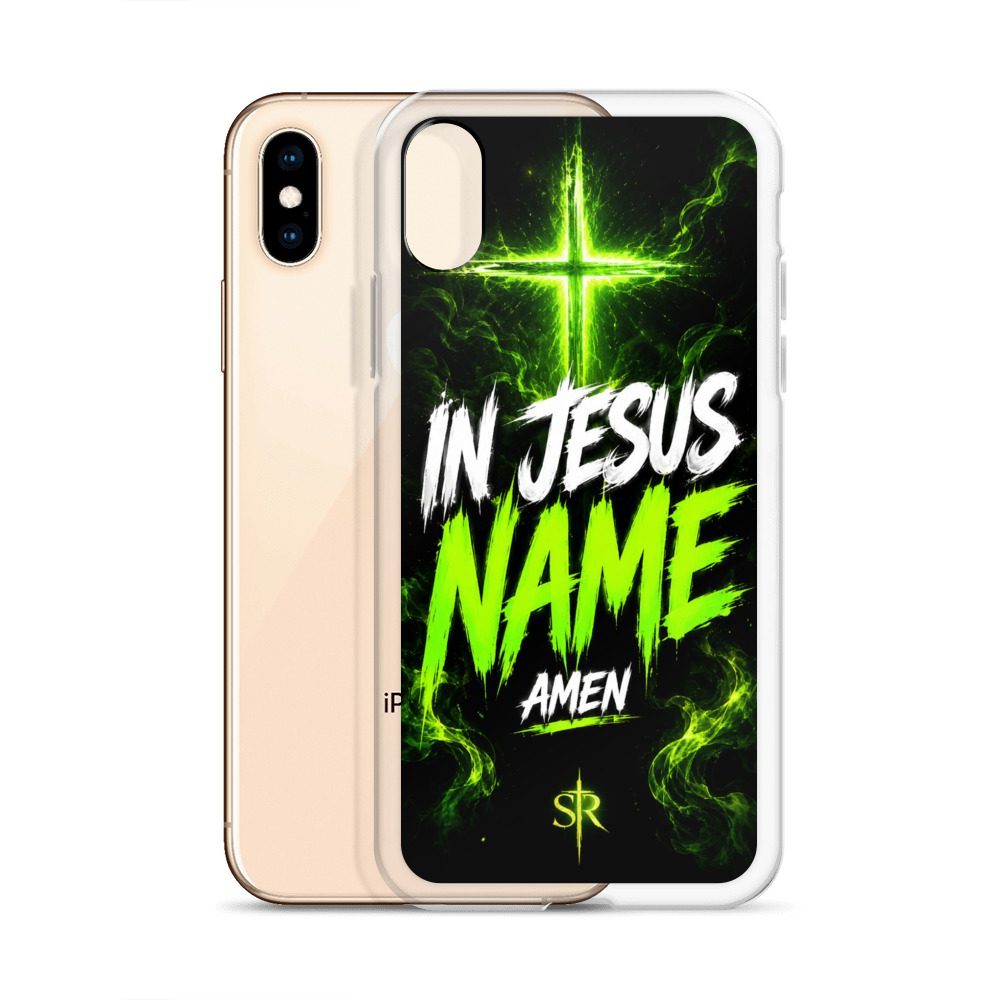 In Jesus Name Clear Case for iPhone® - Image 59