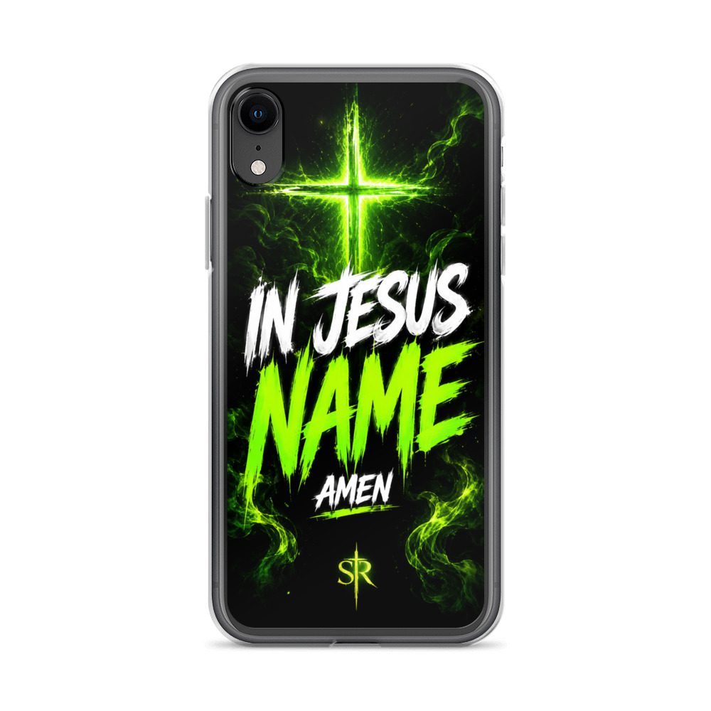 In Jesus Name Clear Case for iPhone® - Image 60