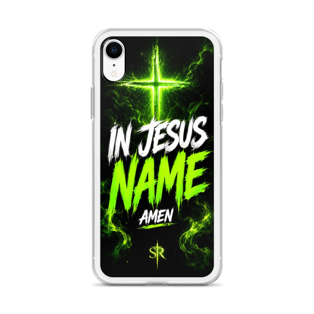 In Jesus Name Clear Case for iPhone® - Image 62