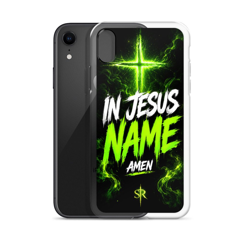In Jesus Name Clear Case for iPhone® - Image 61