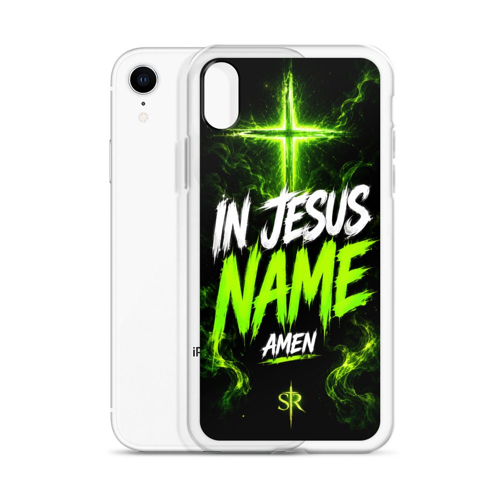 In Jesus Name Clear Case for iPhone® - Image 63