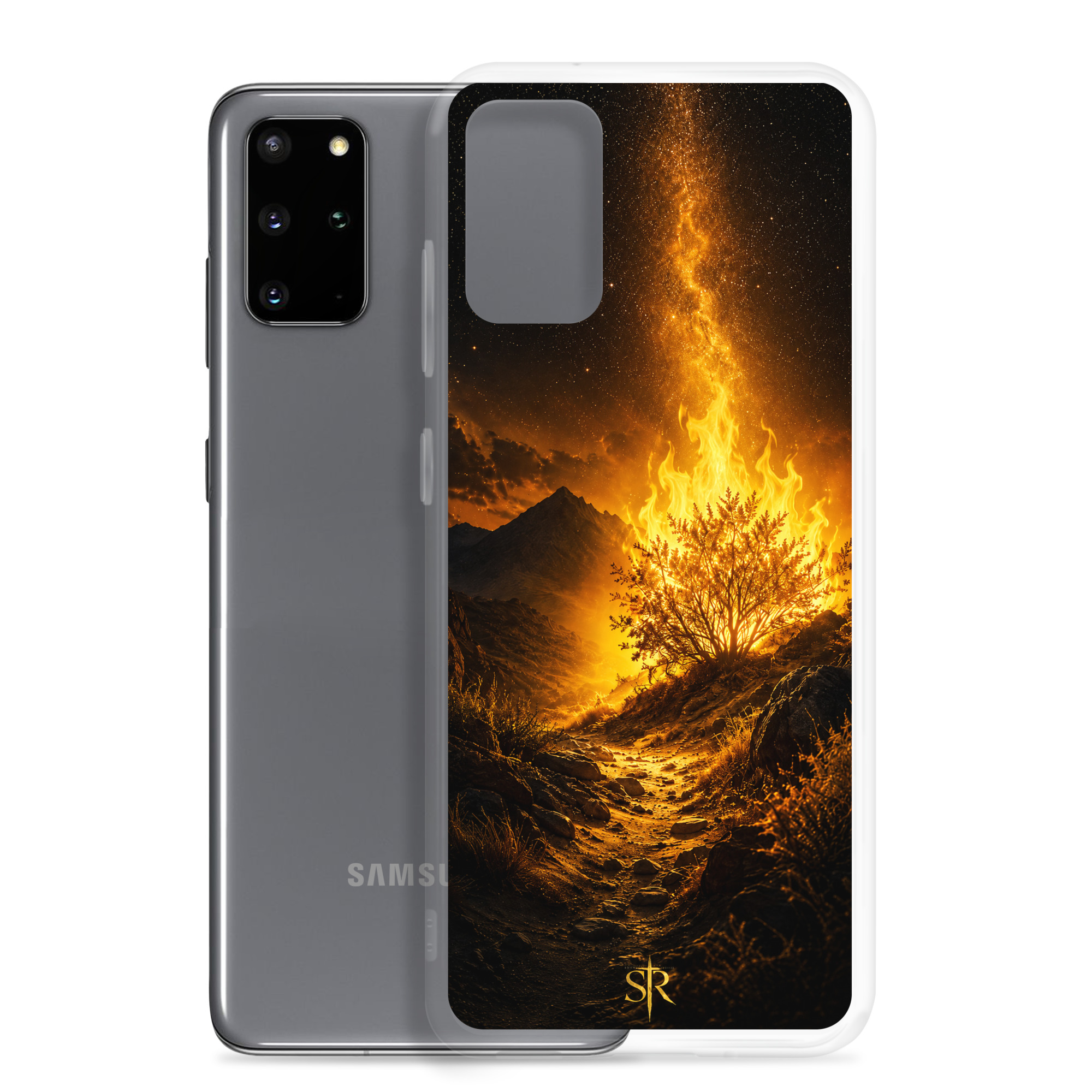 Burning Bush Clear Case for Samsung® - Image 2