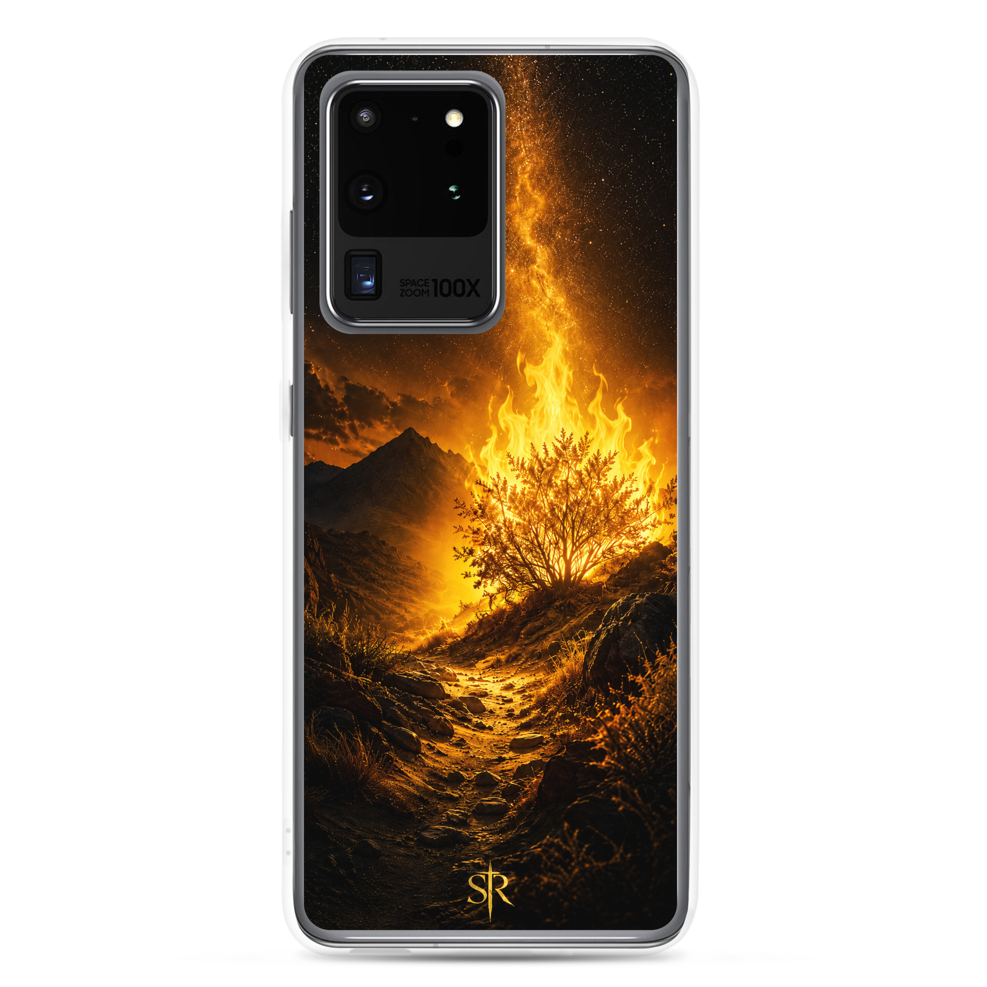 Burning Bush Clear Case for Samsung® - Image 3