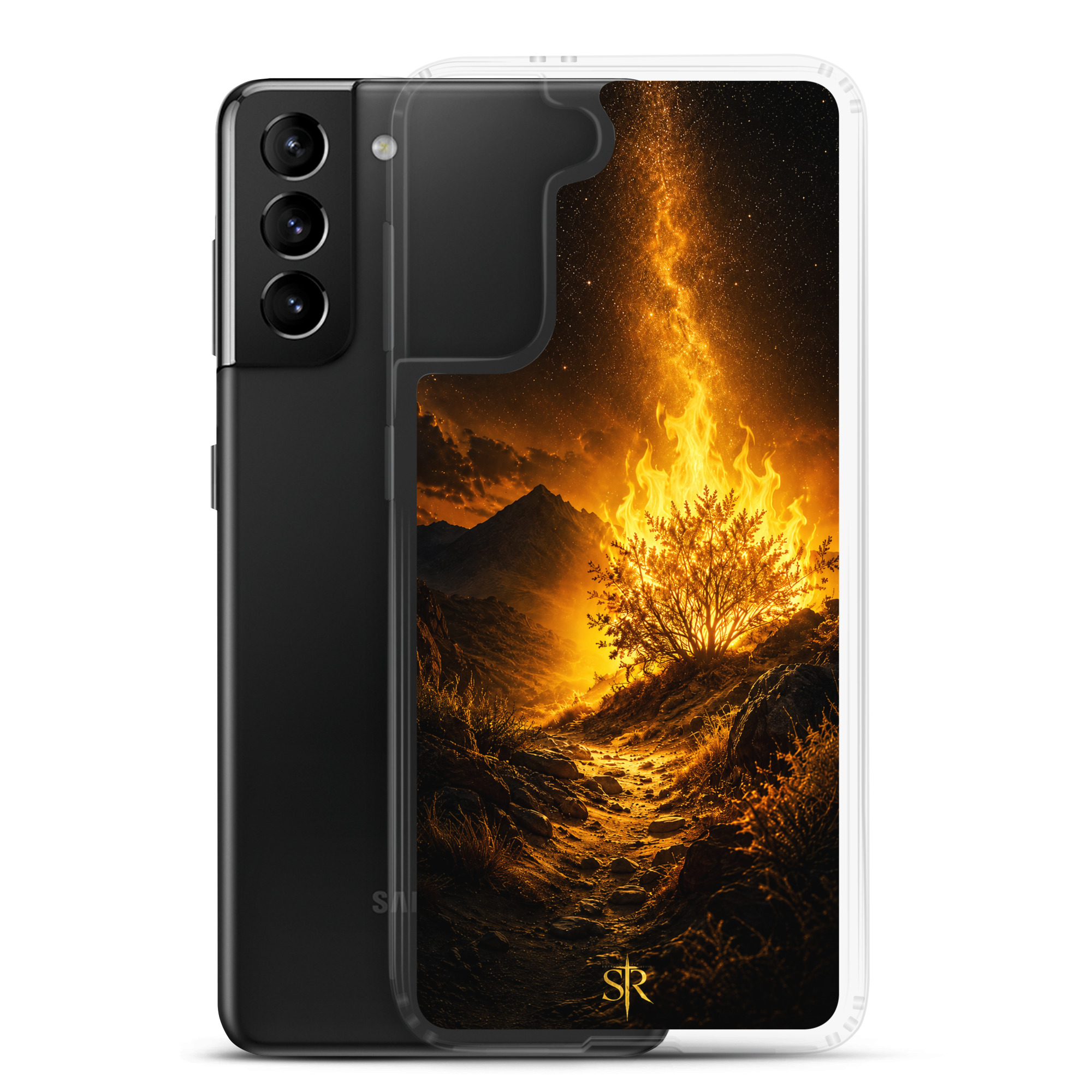 Burning Bush Clear Case for Samsung® - Image 8