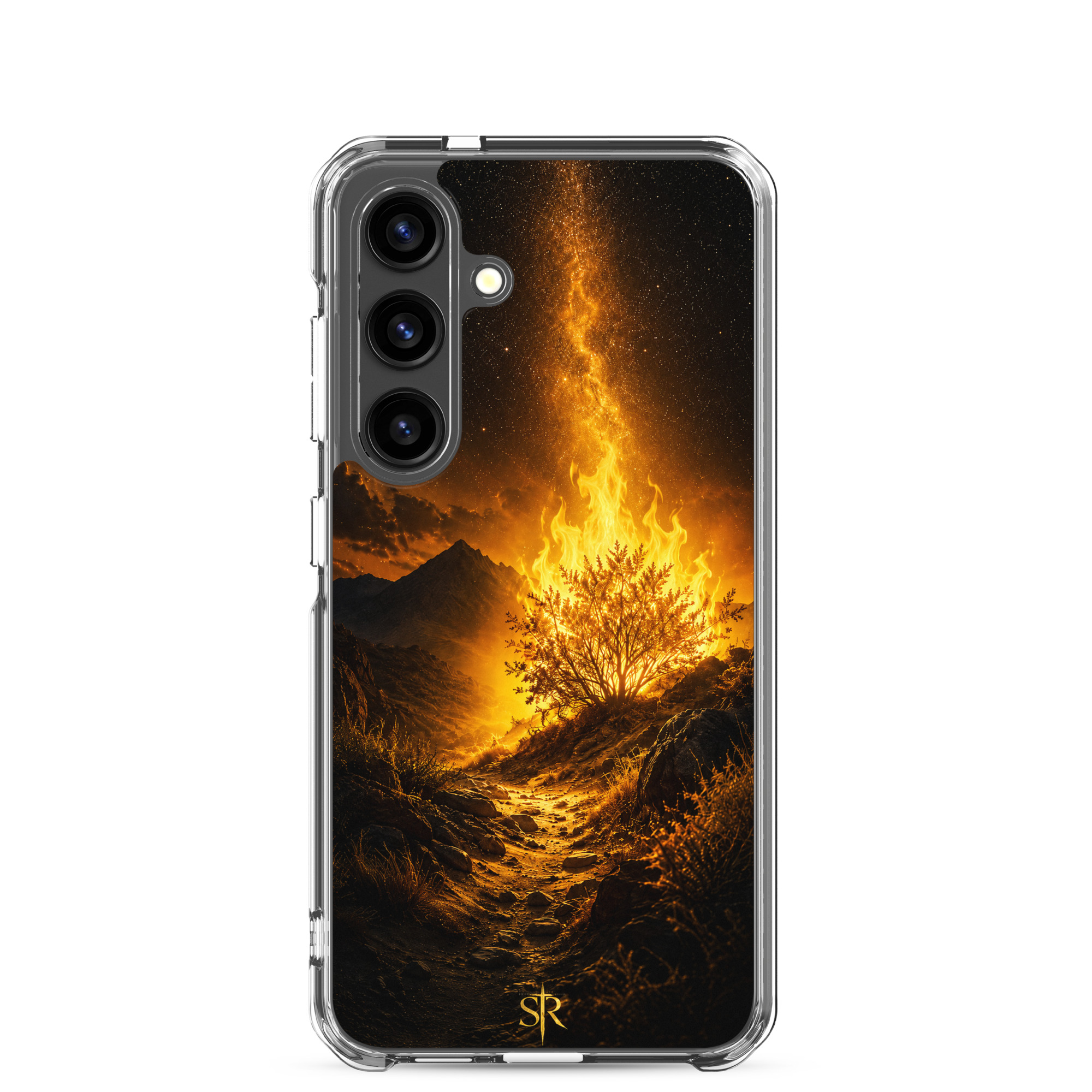 Burning Bush Clear Case for Samsung® - Image 36