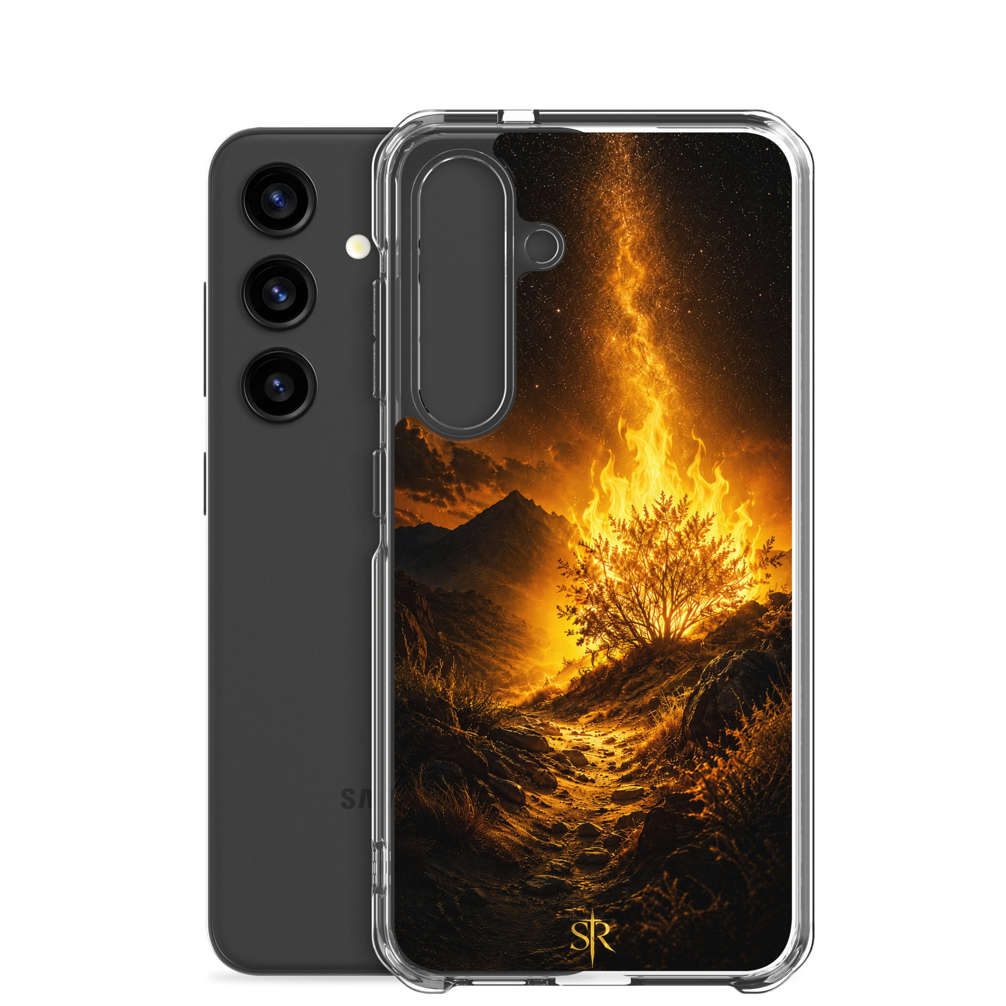 Burning Bush Clear Case for Samsung® - Image 35
