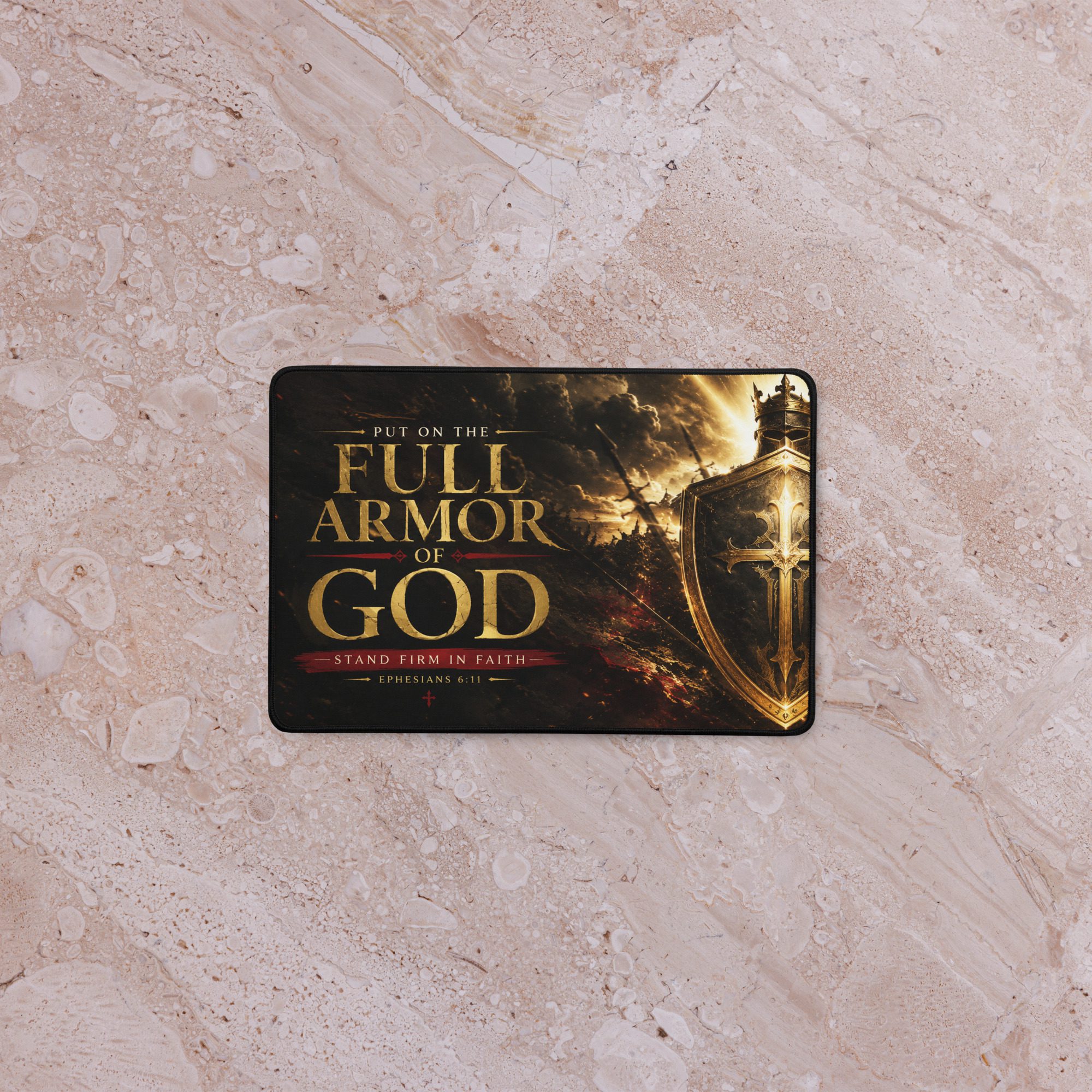 Armor of God Desk mat - Image 3