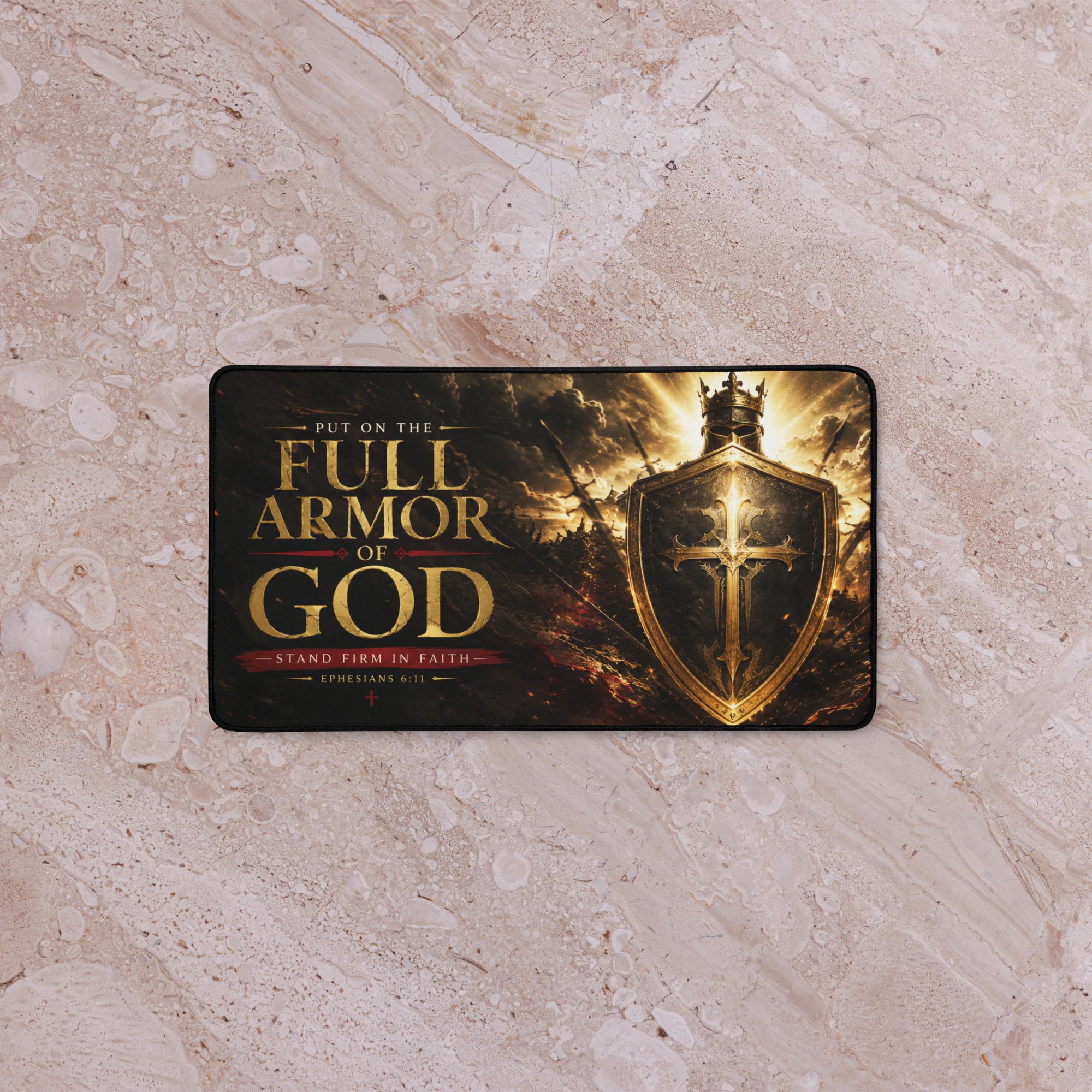 Armor of God Desk mat