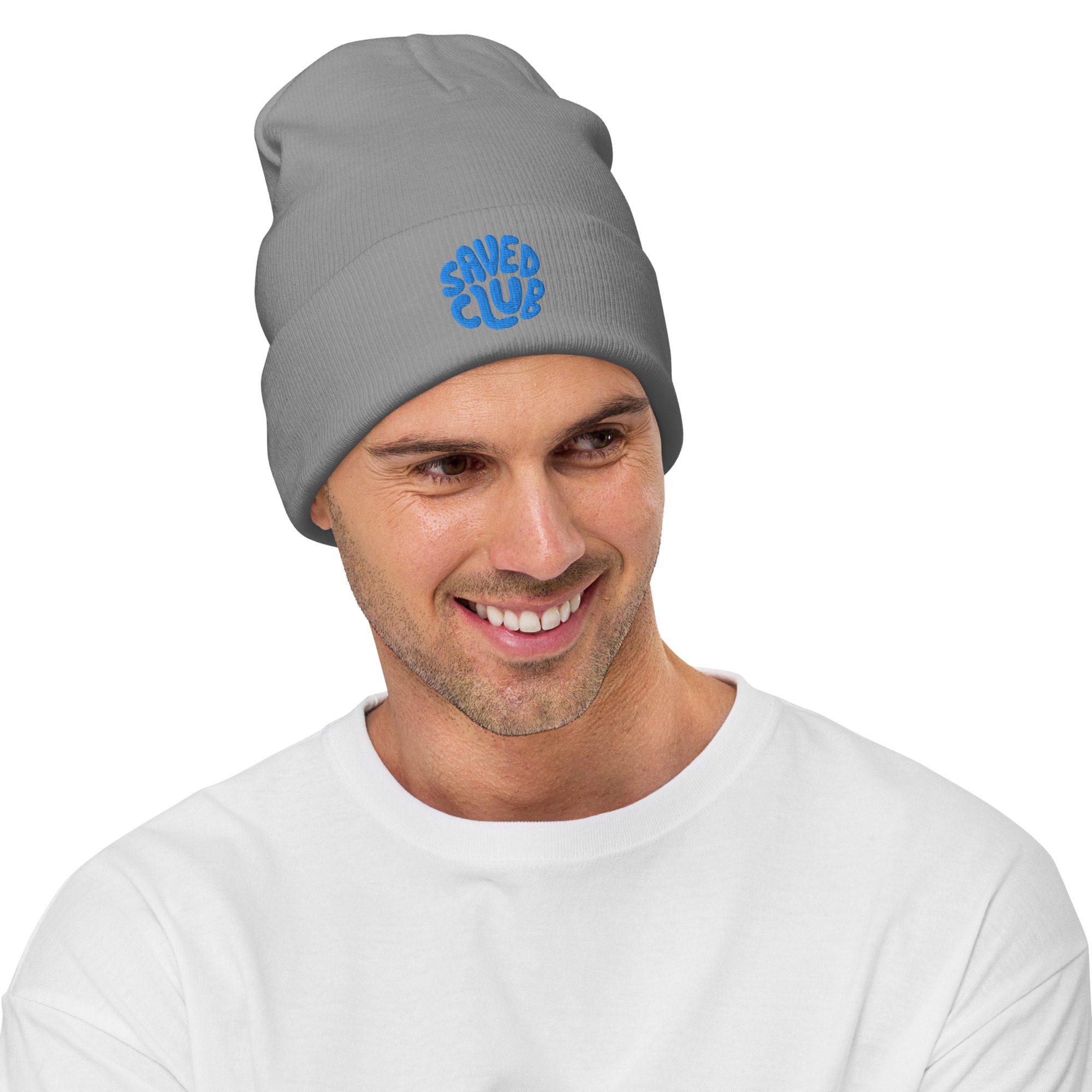 Saved Club (Blue) Beanie - Image 11
