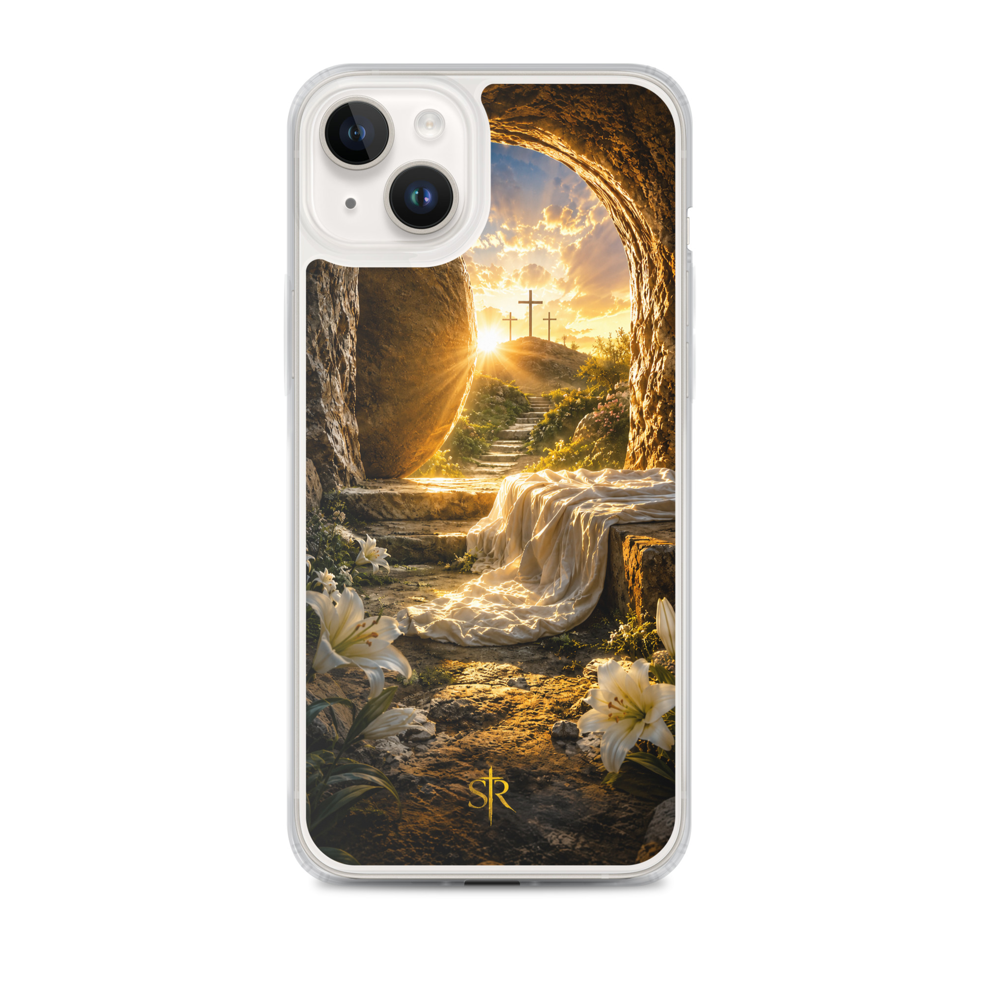 Empty Tomb MagSafe® clear case for iPhone®