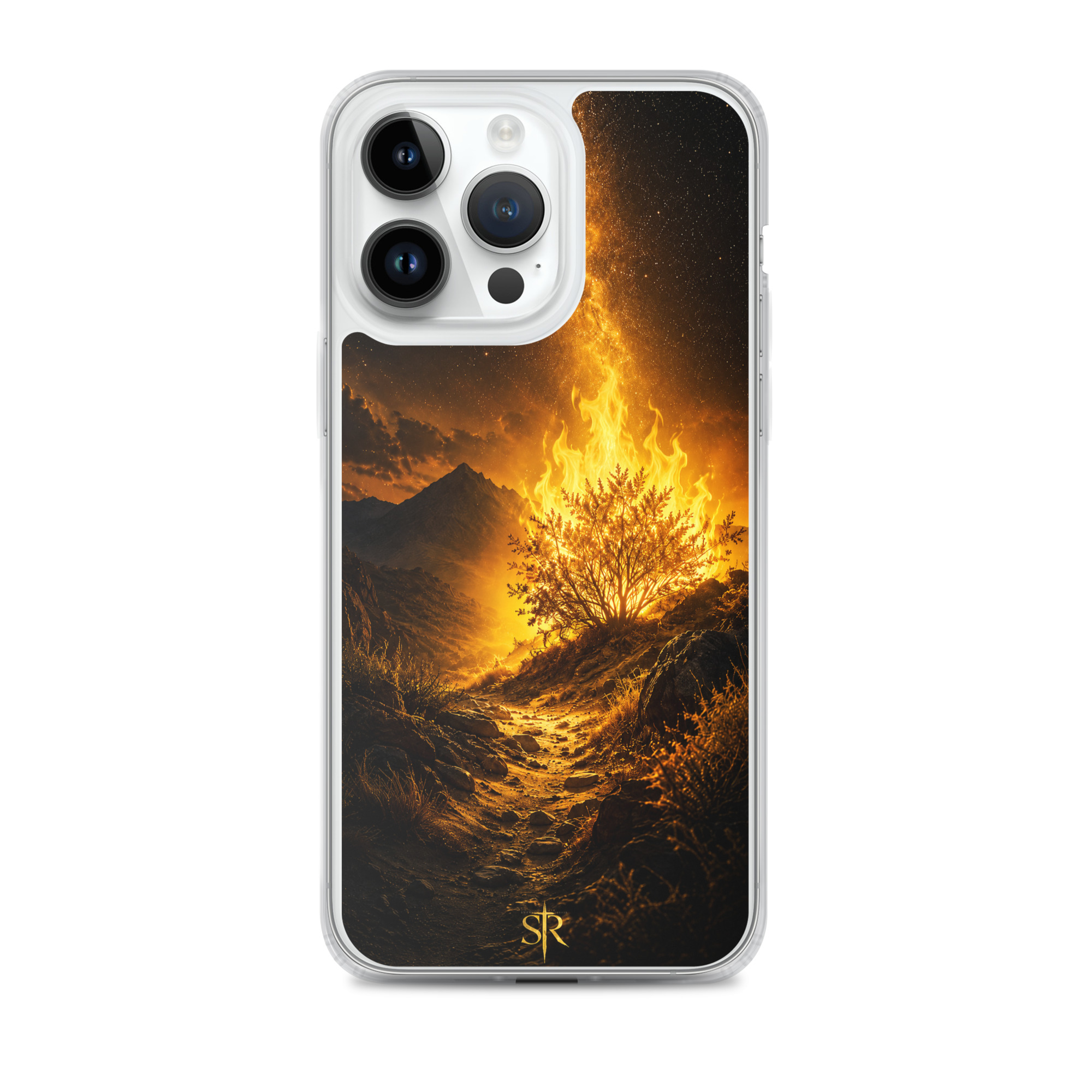 Burning Bush MagSafe® clear case for iPhone® - Image 2