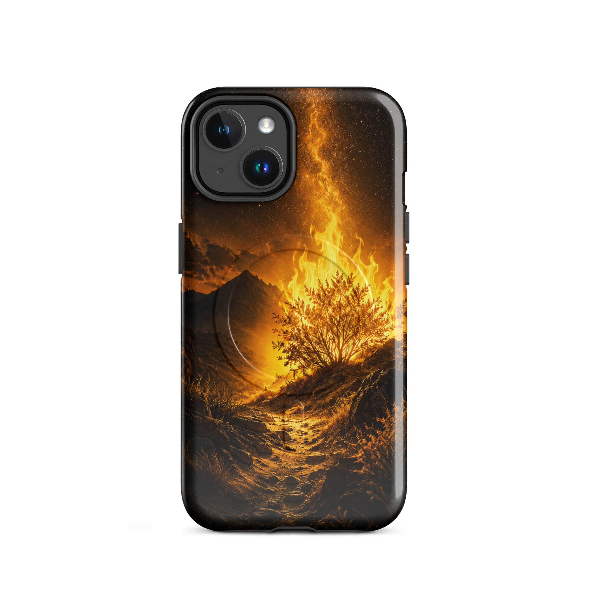 Burning Bush MagSafe® tough case for iPhone®